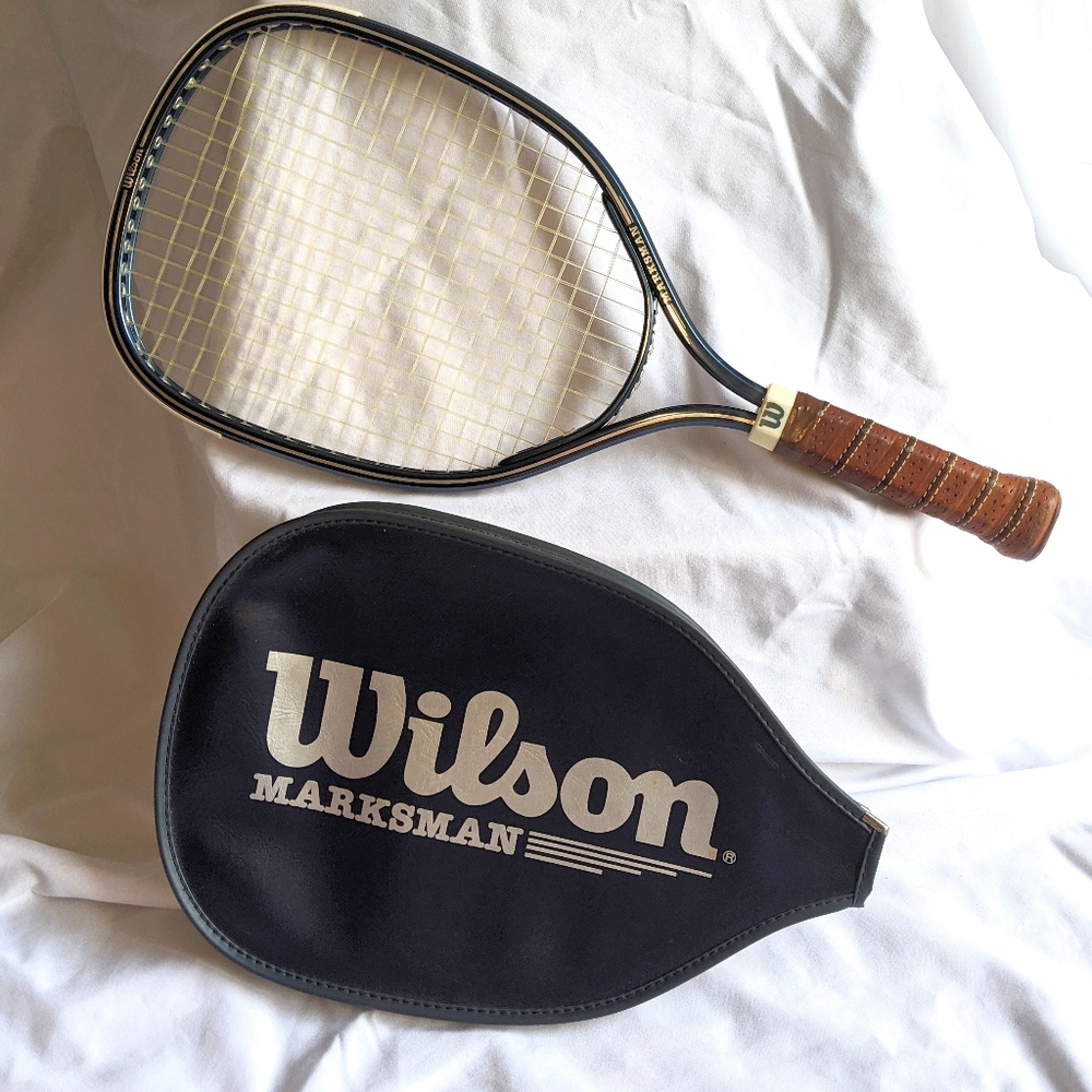 Vintage Wilson Marksman Badmitton/Racquete ba